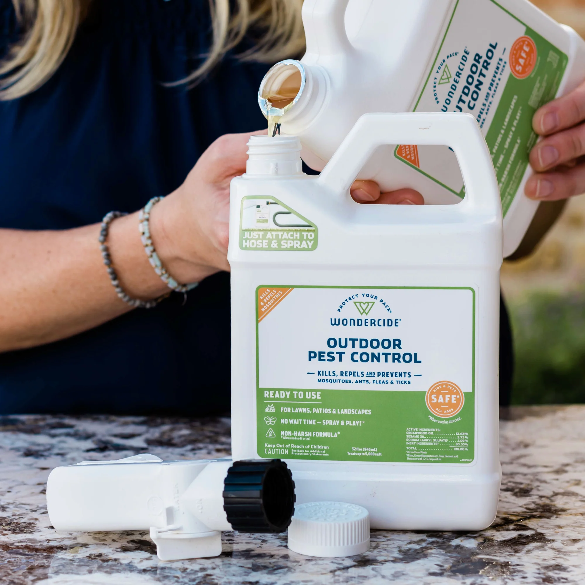 Outdoor Pest Control Concentrate for Yard + Garden - 128 oz - Image 3